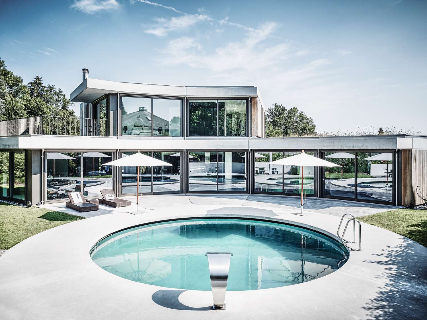 Haus und Pool