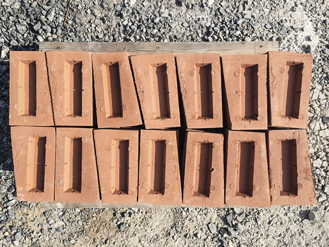 Sondersteine verwendet.