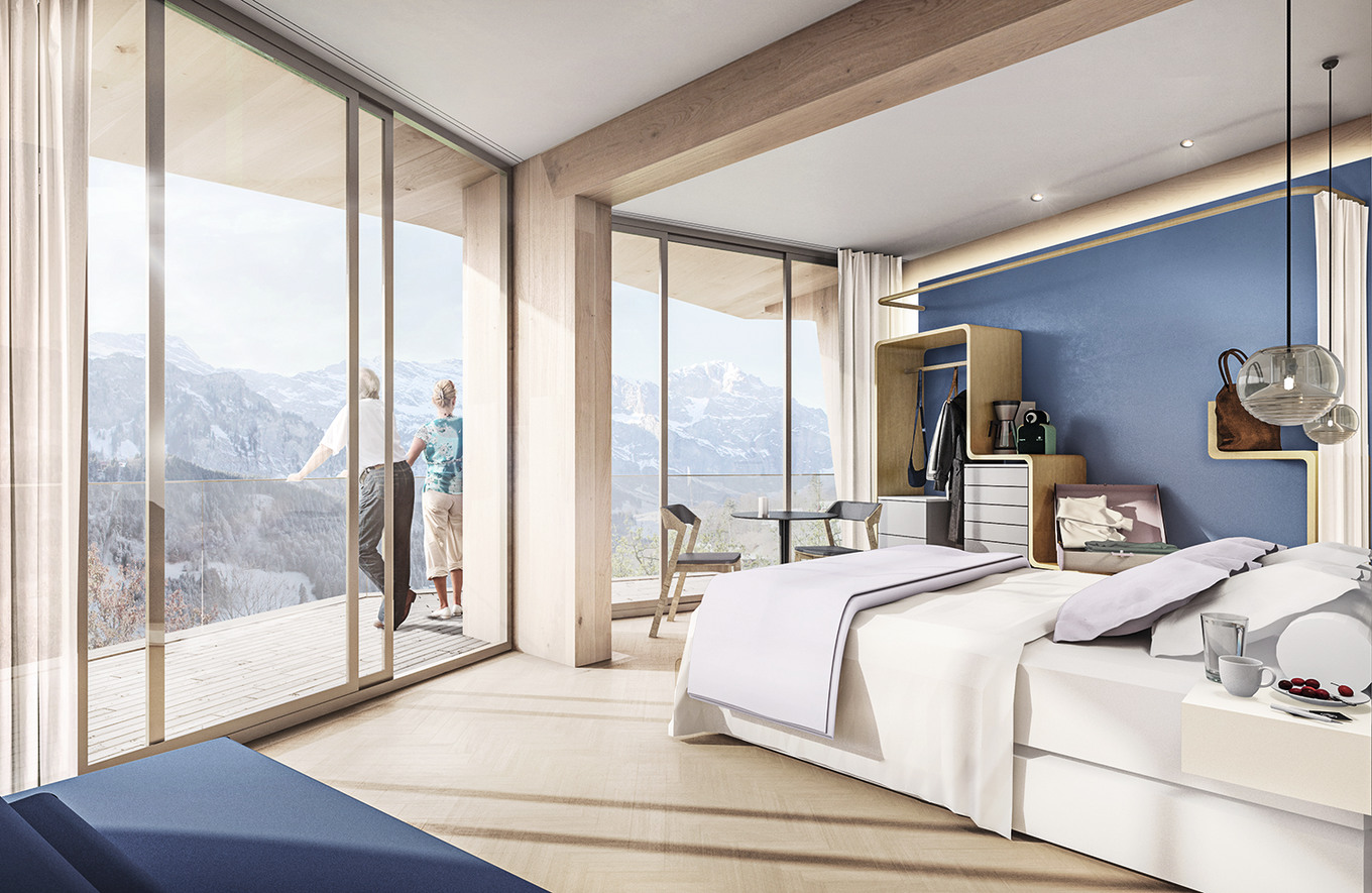 Terrace in Engelberg