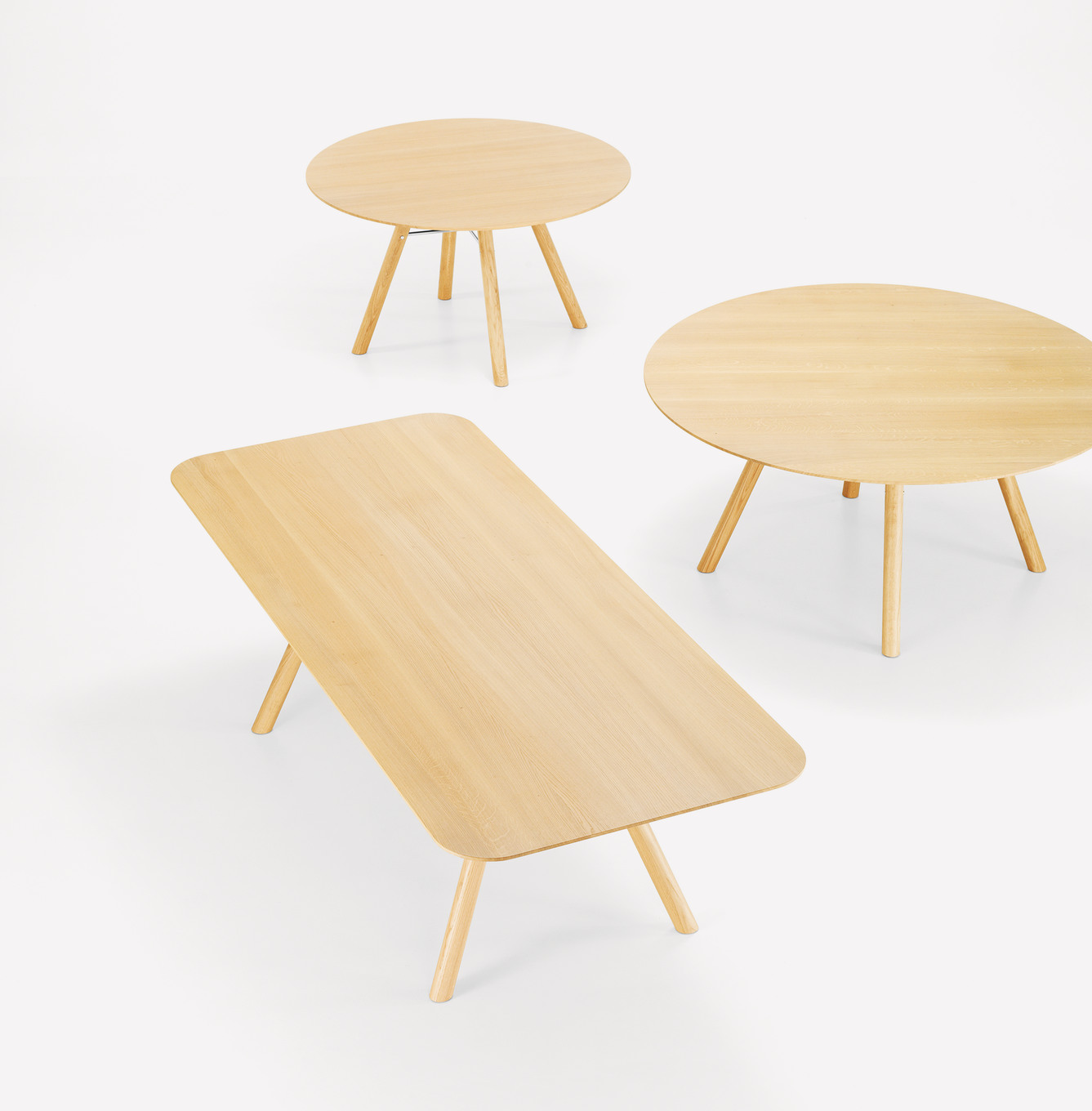 Tischen aus Massivholz