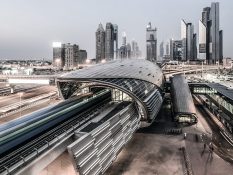 Metro in Dubai
