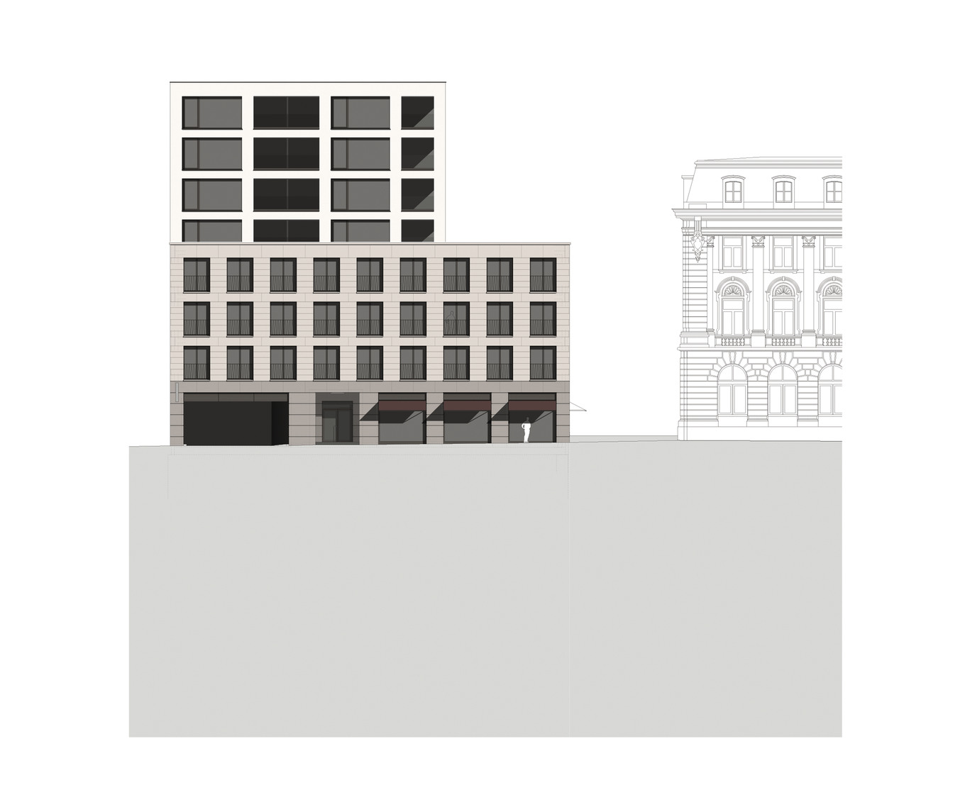 Westfassade