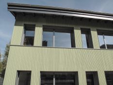 Holzfassade schulhaus