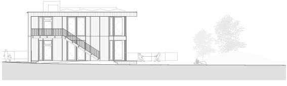 Nordostfassade