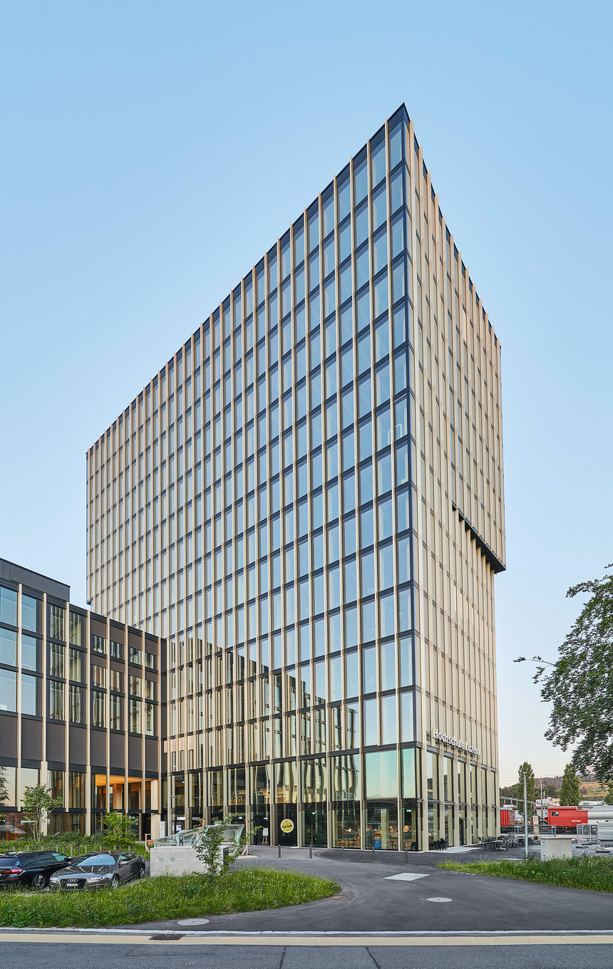 Holz-Hybrid-Hochhaus