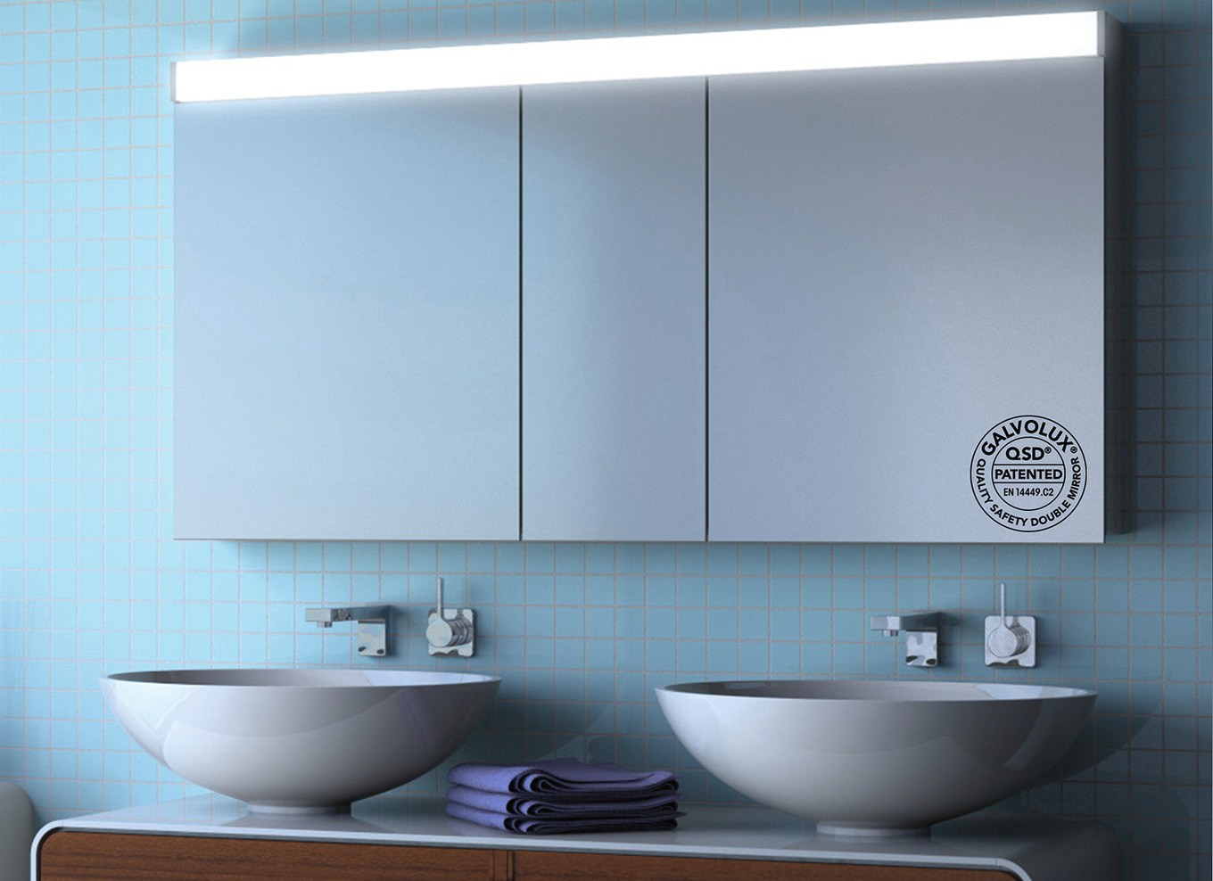 Quality Safety Doublemirror