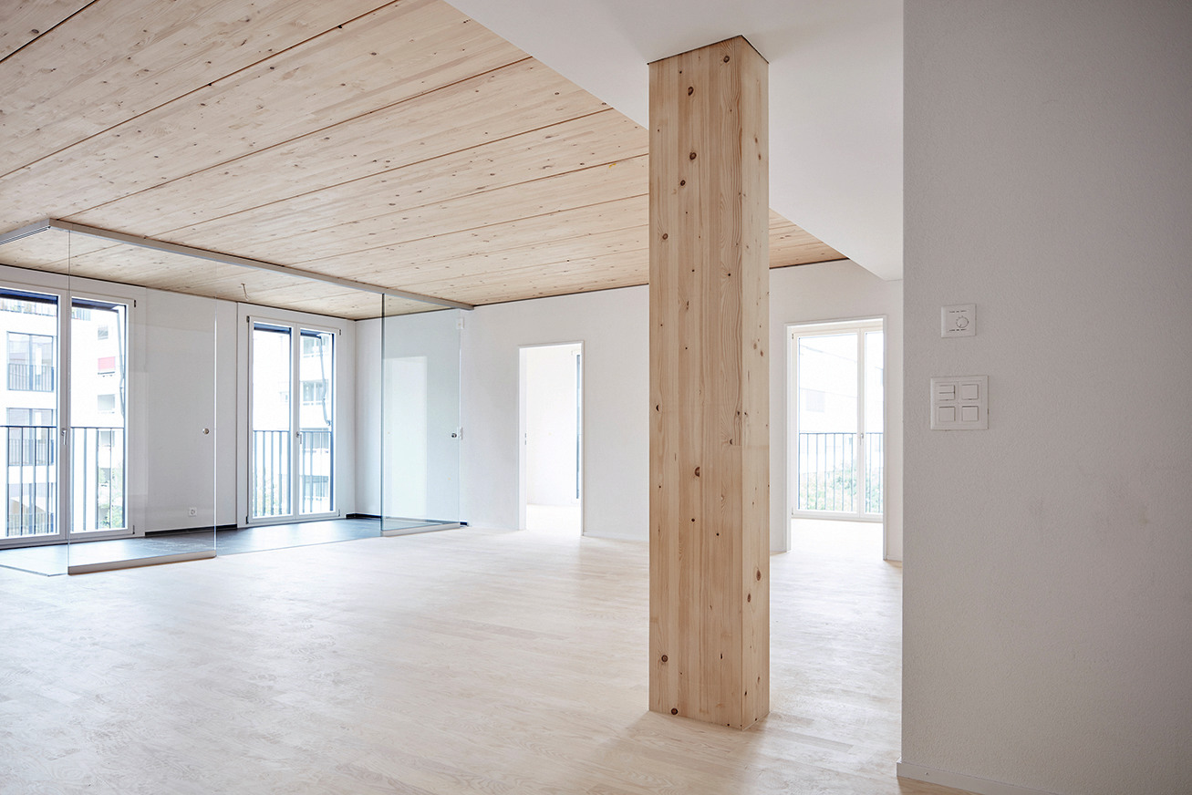 Gebäuden aus Holz