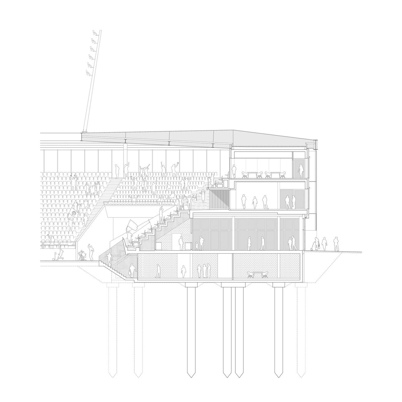 Sport und Freizeitbauten planed