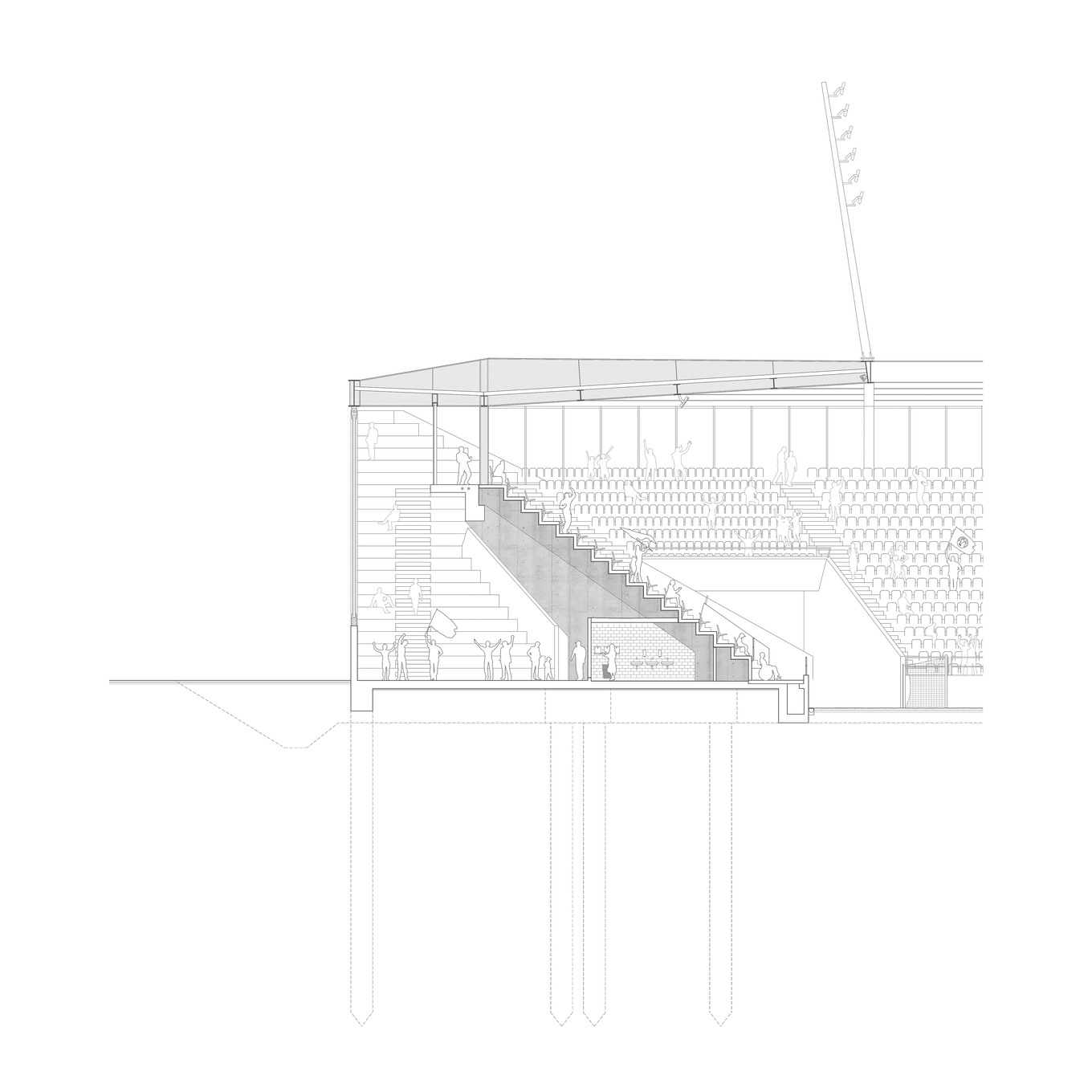 Sport und Freizeitbauten planed