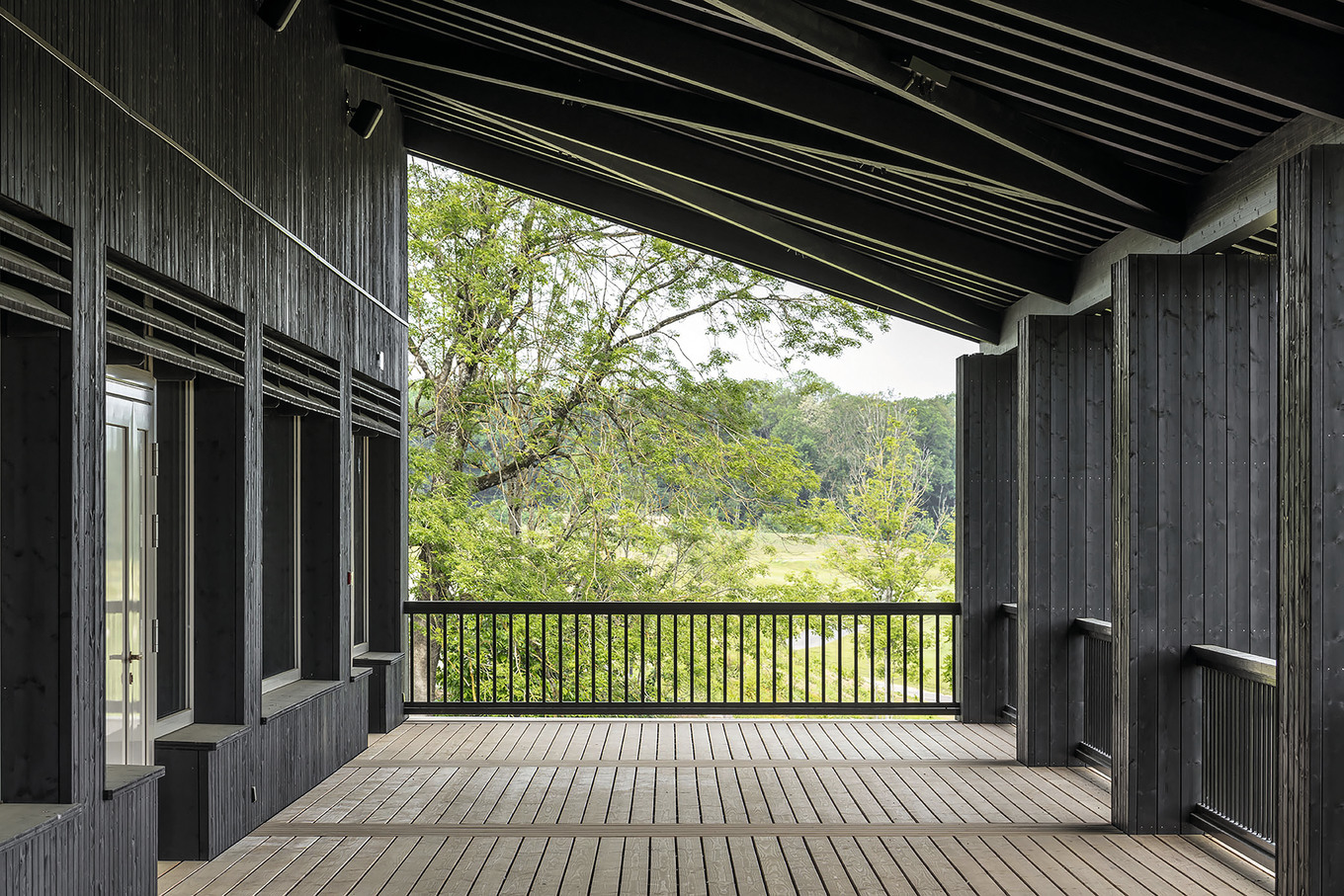 Blick auf den Golfplatz