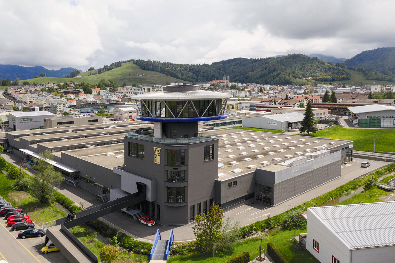 Das neue Wahrzeichensilo einsiedeln