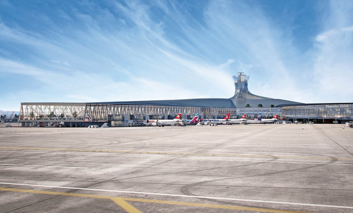 Projekt «Raumfachwerk» Flughafen-Zürich