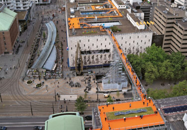 Rooftop Festival Rotterdamm Architektur-Technik