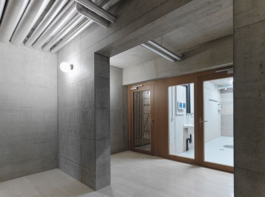 Die Materialien im Innenausbau wurden sorgfältig ausgewählt.