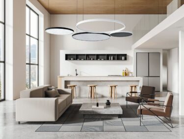 Der zarte Leuchtenkörper macht «LON» zu einer architektonisch ansprechenden und besonders vielfältig einsetzbaren Leuchte.