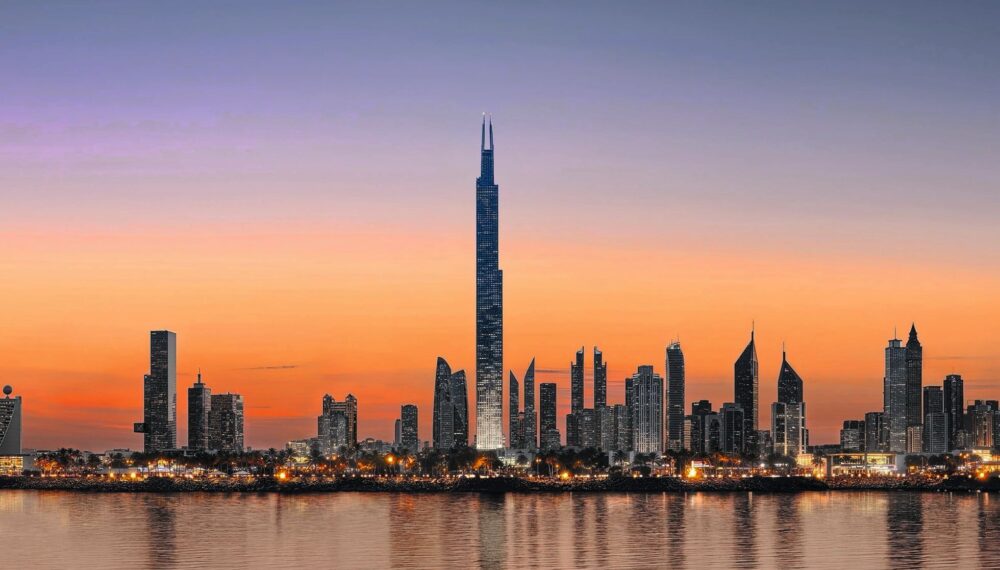 Blick auf die Stadtsilhouette von Dubai. Fotos: Advanced Building Skins Conference