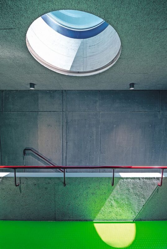 Das Spiel mit Tageslicht – wohin das Auge reicht.