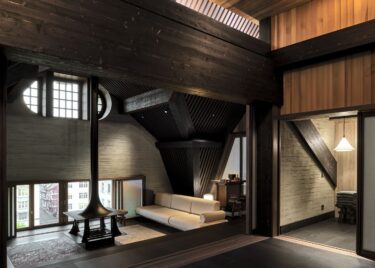 Der neue Wellnessbereich im Dachgeschoss wurde von Jacques Herzog als asiatisch-meditative Welt gestaltet.