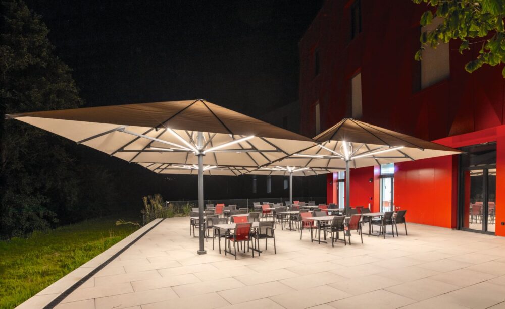 Die innovative LED-Beleuchtung bringt optische Vorzüge.