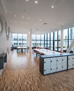 Die Downlights «Otin» kamen unter anderem beim «Project Capera Linked Living Studios» in Wien zum Einsatz.